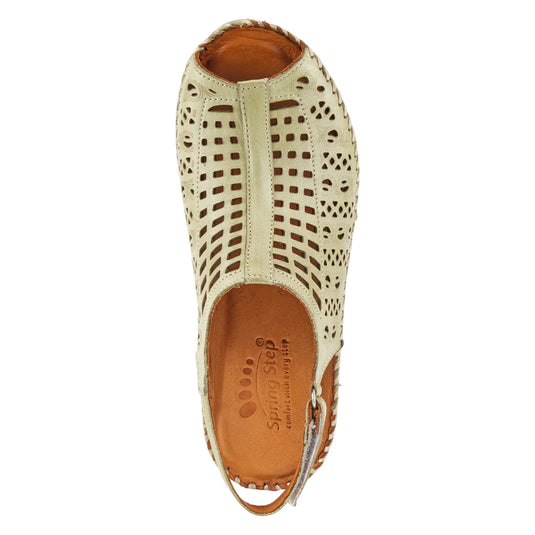 SPRING STEP WOMEN'S BOHEMIANISH SANDAL OLIVE GREEN SPRING STEP WOMEN'S BOHEMIANISH SANDAL OLIVE GREEN