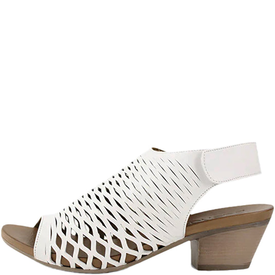 Bueno Women's Lacey Sling-Back Sandals White Bueno Women's Lacey Sling-Back Sandals White