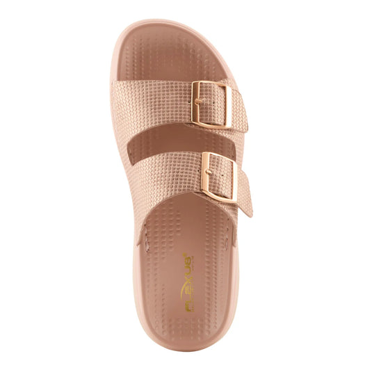 Flexus by Spring Step Women's Buttermere Slide Sandal Pink Flexus by Spring Step Women's Buttermere Slide Sandal Pink