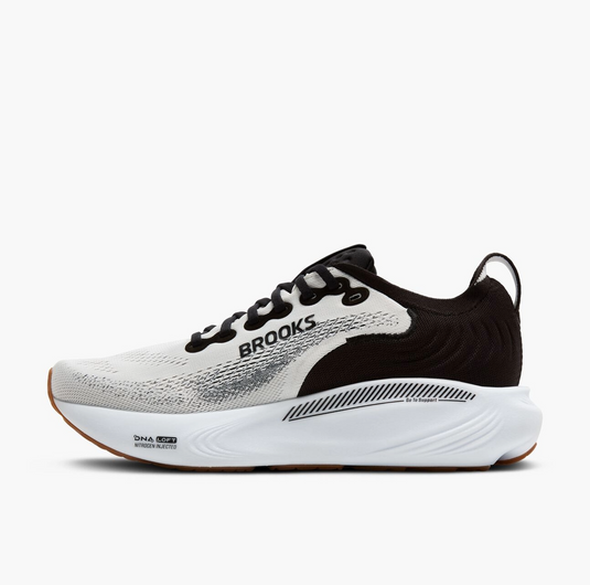 Brooks Men's Adrenaline GTS 25 Sneaker White/Black/White Brooks Men's Adrenaline GTS 25 Sneaker White/Black/White
