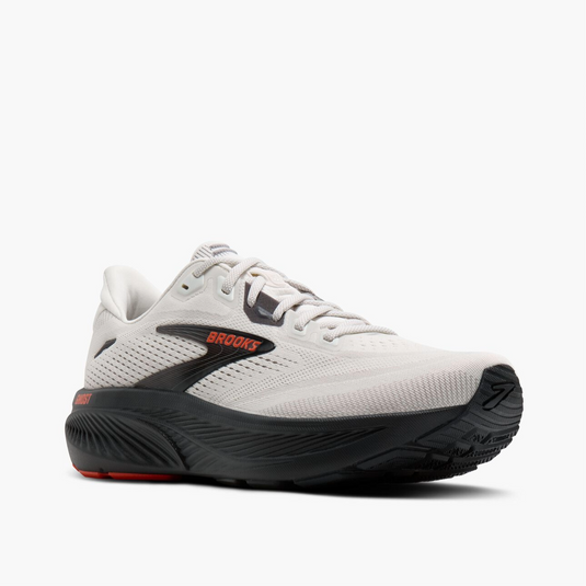Brooks Men's Ghost 18 Sneaker Coconut/Pearl/Tigerlily Brooks Men's Ghost 18 Sneaker Coconut/Pearl/Tigerlily