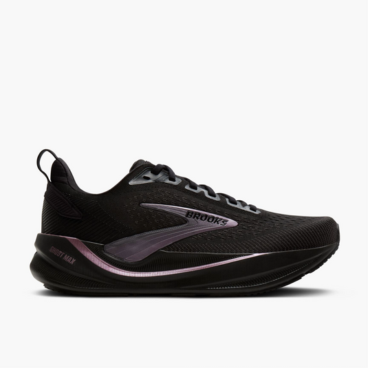 Brooks Women's Ghost Max 4 Run/Walk - Black/Black/Rose Gold Brooks Women's Ghost Max 4 Run/Walk - Black/Black/Rose Gold