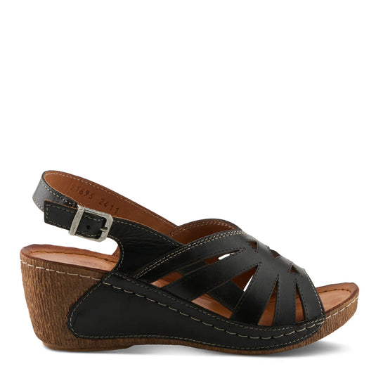 SPRING STEP WOMEN'S CATHY SANDALS BLACK