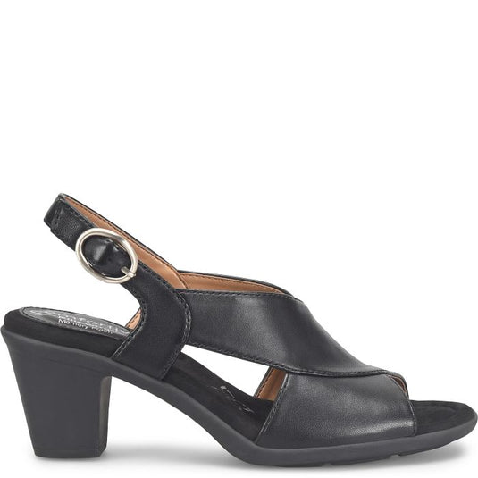 Comfortiva Women's Katara Back Strap Sandal Black Comfortiva Women's Katara Back Strap Sandal Black