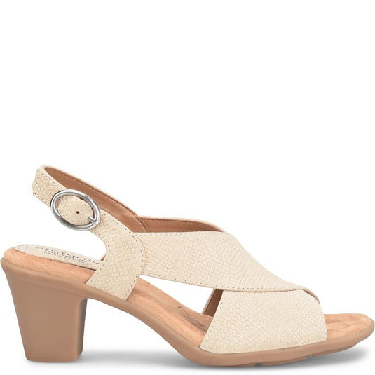 Comfortiva Women's Katara Back Strap Sandal Cream Comfortiva Women's Katara Back Strap Sandal Cream