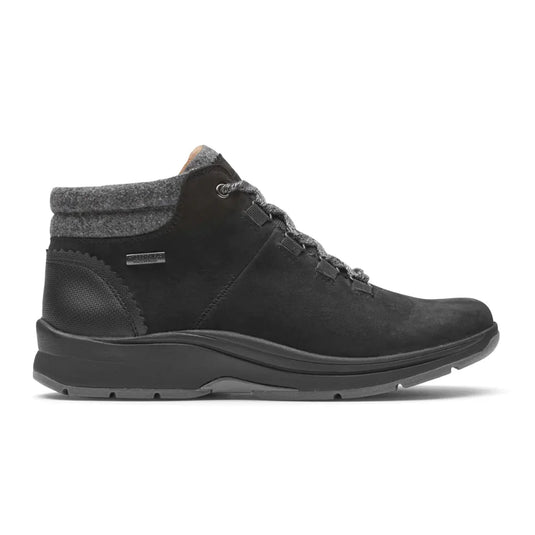 Cobb Hill Women's Pyper Waterproof Boot- Black Nubuck Cobb Hill Women's Pyper Waterproof Boot- Black Nubuck