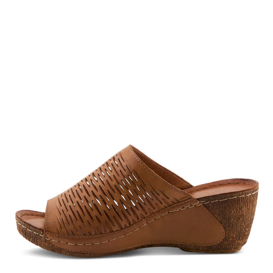 Spring Step Women's Cunacena Slide Brown Spring Step Women's Cunacena Slide Brown