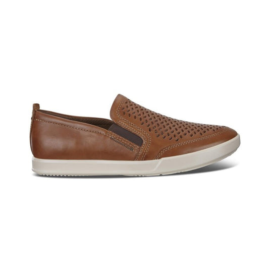 Ecco Men's Collin 2.0 Perforated Slip On  Cashmere