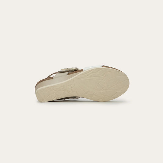 Naot Women's Dynasty Sandal Porcelain Patent/Ivory/Latte Naot Women's Dynasty Sandal Porcelain Patent/Ivory/Latte