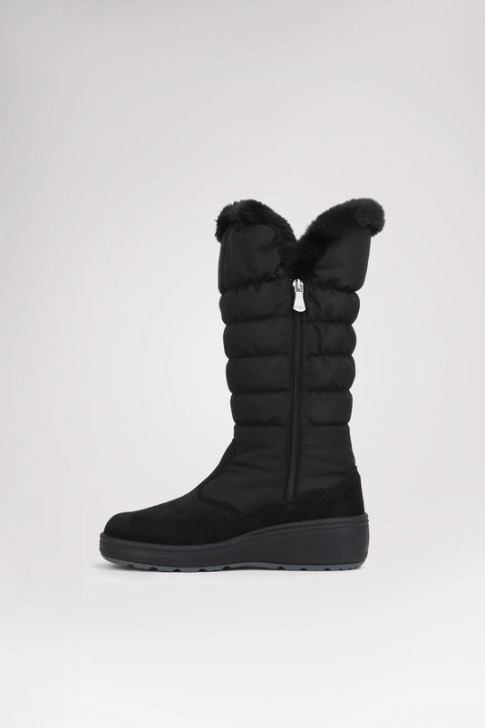 Pajar Sira Women's High Zip Boot w/ Ice Gripper - Black Pajar Sira Women's High Zip Boot w/ Ice Gripper - Black