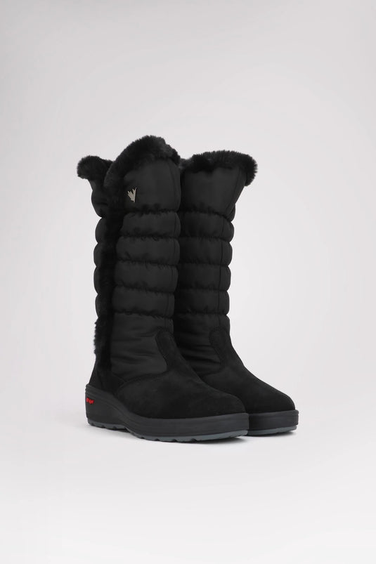 Pajar Sira Women's High Zip Boot w/ Ice Gripper - Black Pajar Sira Women's High Zip Boot w/ Ice Gripper - Black