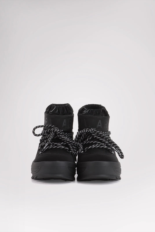 Pajar Galaxy Mini Suede Women's Pull On Boot - Black Pajar Galaxy Mini Suede Women's Pull On Boot - Black