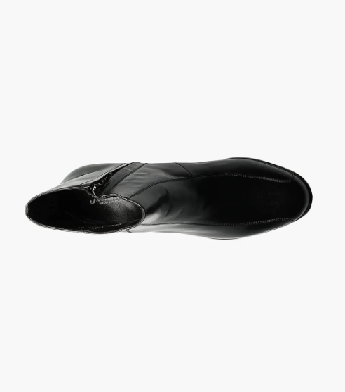 Florsheim Men's Duke Bike Toe Zipper Boots Black - Free Socks Florsheim Men's Duke Bike Toe Zipper Boots Black - Free Socks