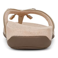 Vionic Women's Bella Toe Post Sandals Gold Vionic Women's Bella Toe Post Sandals Gold
