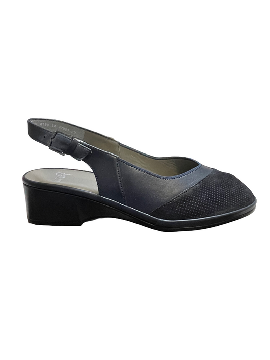 Ara Women's Ruegen-CAL Slingback Sandal Navy Ara Women's Ruegen-CAL Slingback Sandal Navy