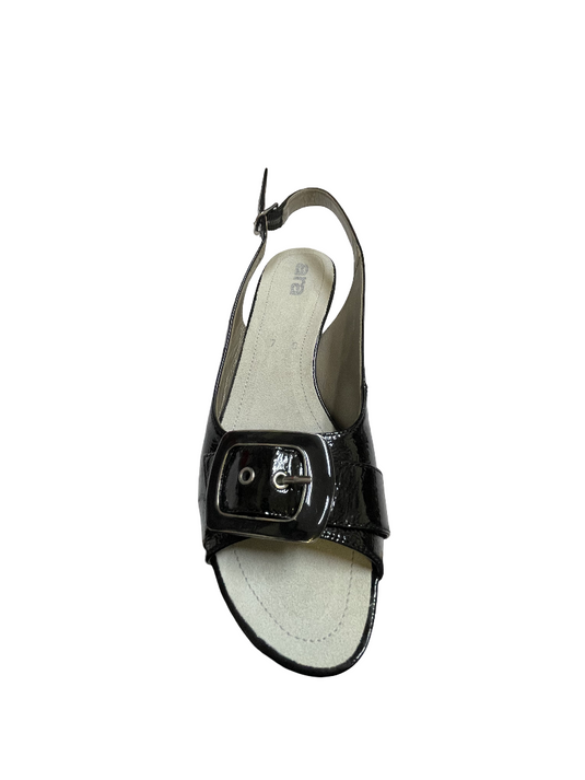 Ara Women's Sirmione Slingback Sandal Black Patent