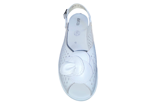 Ara Women's Ridley Slingback Sandal White Ara Women's Ridley Slingback Sandal White