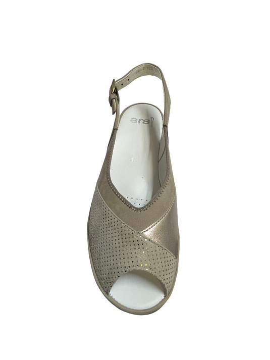 Ara Women's Ruegen-CAL Slingback Sandal TAUPE Ara Women's Ruegen-CAL Slingback Sandal TAUPE