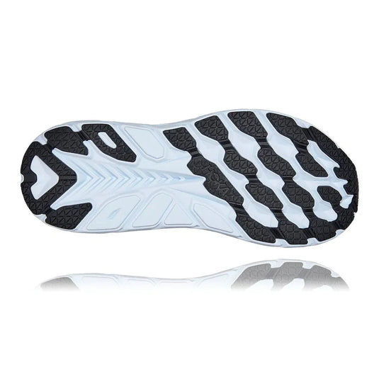 Hoka One One Men's Clifton 8 Sneaker Black & White Hoka One One Men's Clifton 8 Sneaker Black & White