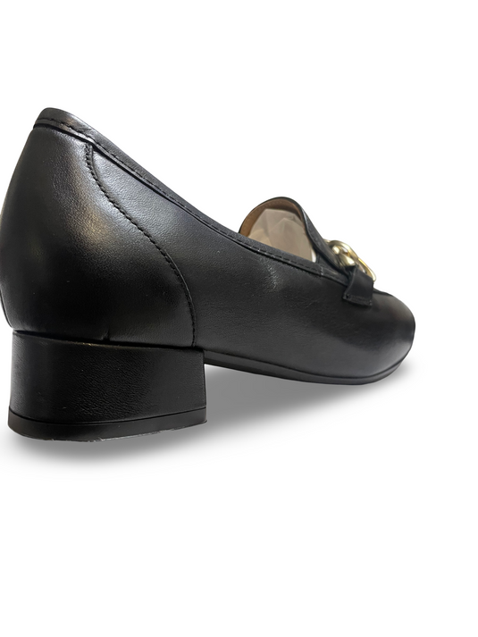 Pie Santo Women's 245028 Classic Loafer Black