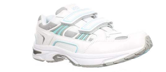 Vionic Women's Tabi Walk Velcro Sneakers White/ Blue
