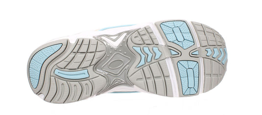 Vionic Women's Tabi Walk Velcro Sneakers White/ Blue Vionic Women's Tabi Walk Velcro Sneakers White/ Blue