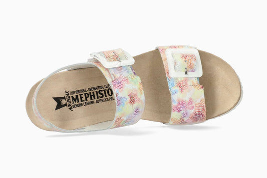 Mephisto Women's Lissia Wedge Sandals Multicolored Mephisto Women's Lissia Wedge Sandals Multicolored