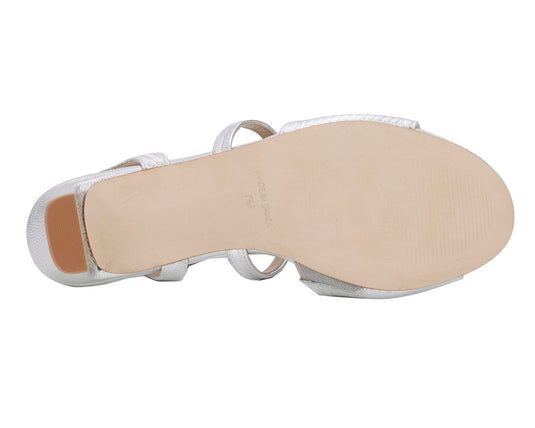 Ros Hommerson LIZA - Silver Lizard Print Leather Ros Hommerson LIZA - Silver Lizard Print Leather