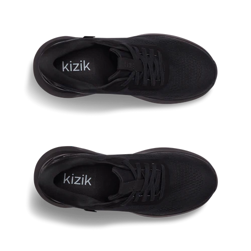 Kizik Men's Athens 2 Step in Sneaker Black Kizik Men's Athens 2 Step in Sneaker Black