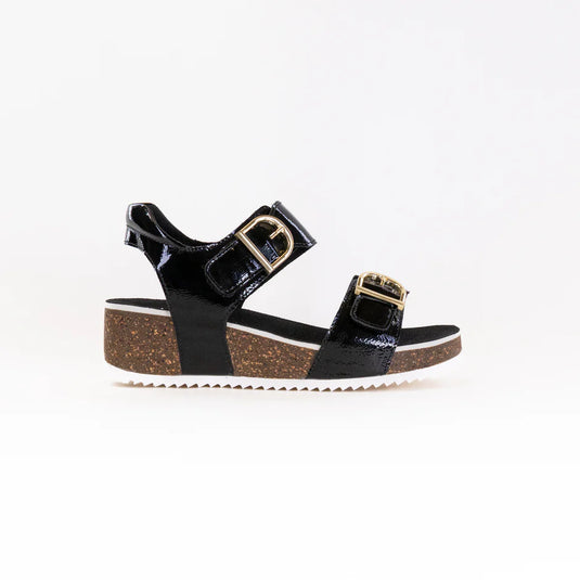 ARA Women Nora | Norderney Wedge Sandal Black ARA Women Nora | Norderney Wedge Sandal Black