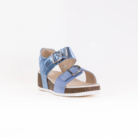 ARA Women Nora | Norderney Platform Sandal Azurre Blue ARA Women Nora | Norderney Platform Sandal Azurre Blue