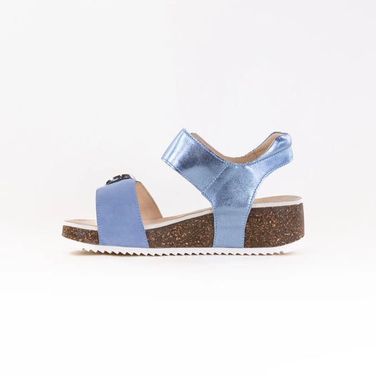 ARA Women Nora | Norderney Platform Sandal Azurre Blue ARA Women Nora | Norderney Platform Sandal Azurre Blue