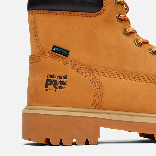 Timberland Men's Pro Direct Attach 6" Soft Toe Boots Wheat Nubuck Timberland Men's Pro Direct Attach 6" Soft Toe Boots Wheat Nubuck