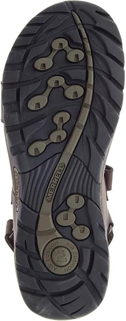 Merrell Men's Sandspur Backstrap Leather Sandal - Brown Merrell Men's Sandspur Backstrap Leather Sandal - Brown