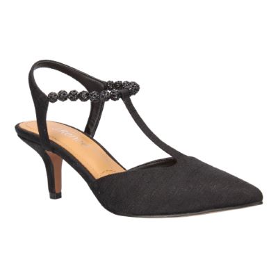 J Renee Women's Nimah Pointed Toe Pump Black J Renee Women's Nimah Pointed Toe Pump Black