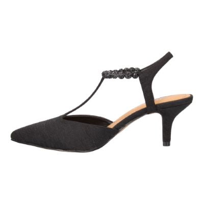 J Renee Women's Nimah Pointed Toe Pump Black J Renee Women's Nimah Pointed Toe Pump Black