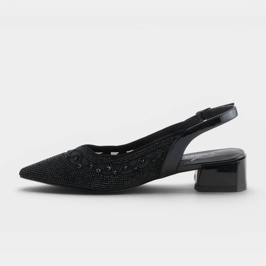 Azura Pretigurl Sandals Black Azura Pretigurl Sandals Black