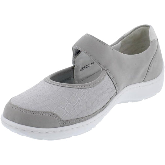 Waldlaufer Women's 496H33 Henni Mary Jane Silver Waldlaufer Women's 496H33 Henni Mary Jane Silver