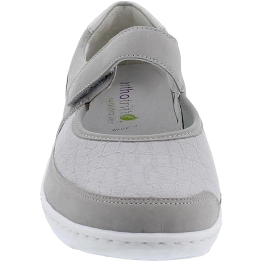Waldlaufer Women's 496H33 Henni Mary Jane Silver Waldlaufer Women's 496H33 Henni Mary Jane Silver