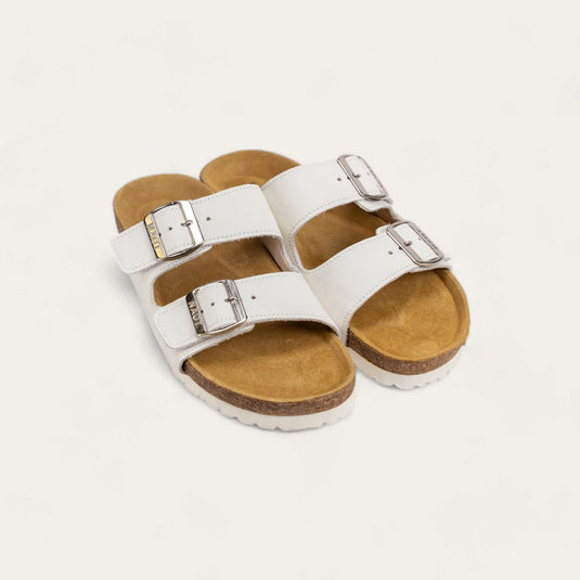 Naot Women's Santa Barbara Classic Sandal - Soft White Leather Naot Women's Santa Barbara Classic Sandal - Soft White Leather