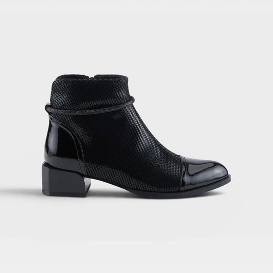 Spring Step Azure Women's Shelbi ankle Boots Black Patent Spring Step Azure Women's Shelbi ankle Boots Black Patent