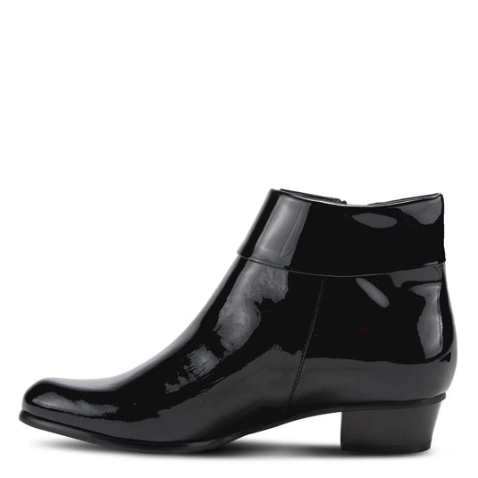 Spring Step Women's Stockholm Bootie Black Patent