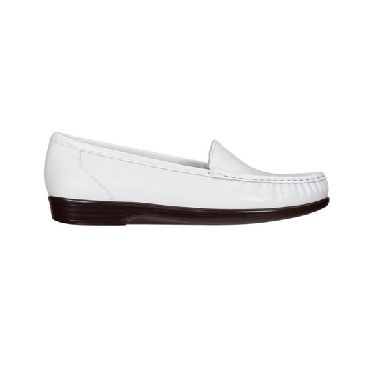 SAS Women's Simplify Slip On Loafer White SAS Women's Simplify Slip On Loafer White