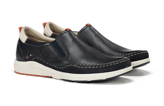 Fluchos Men's KAI F1985 Slip On shoes Dark Blue