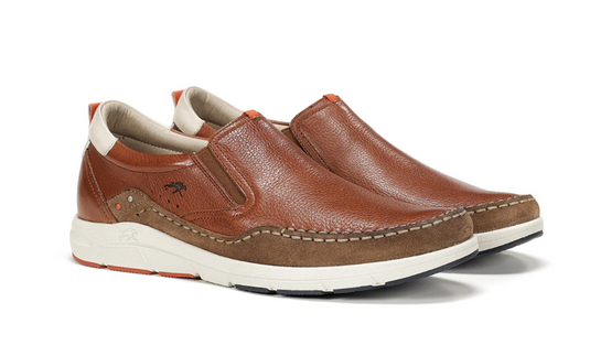 Fluchos Men's KAI F1985 Slip On shoes Light Brown