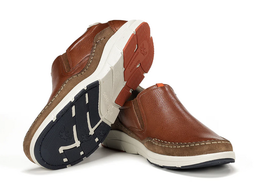 Fluchos Men's KAI F1985 Slip On shoes Light Brown Fluchos Men's KAI F1985 Slip On shoes Light Brown