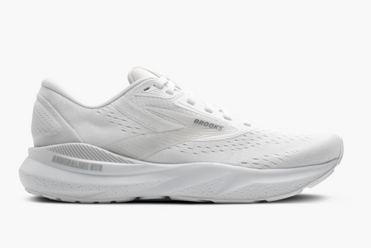 Brooks Women's Adrenaline GTS 24 Sneakers White/ Oyster/ Alloy Brooks Women's Adrenaline GTS 24 Sneakers White/ Oyster/ Alloy