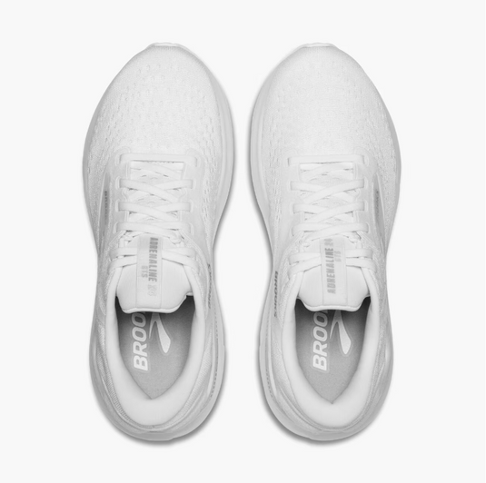Brooks Women's Adrenaline GTS 24 Sneakers White/ Oyster/ Alloy Brooks Women's Adrenaline GTS 24 Sneakers White/ Oyster/ Alloy