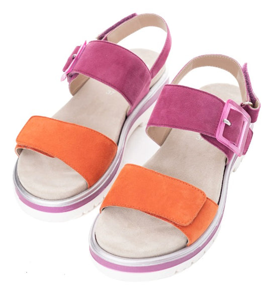 Ara Women's Malaga Sandal Pink Poppy Ara Women's Malaga Sandal Pink Poppy