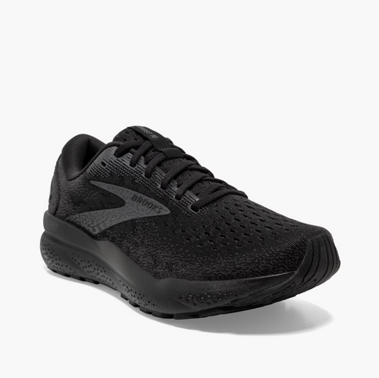 Brooks Women's Ghost 16 Sneaker Black/Black/Ebony Brooks Women's Ghost 16 Sneaker Black/Black/Ebony
